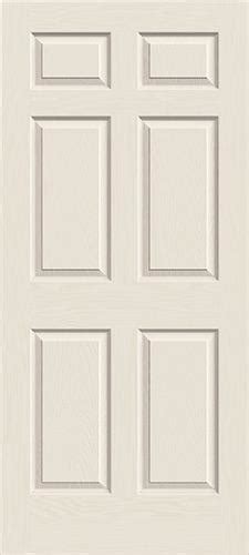 6'8" 6-Panel Textured Molded Interior Door Slab - Door Clearance Center