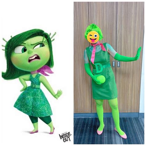 Disgust_Inside Out Costume, Women's Fashion, Dresses & Sets, Sets or ...