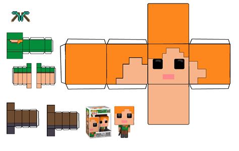 Alex Minecraft Papercraft Free Printable Papercraft, 43% OFF