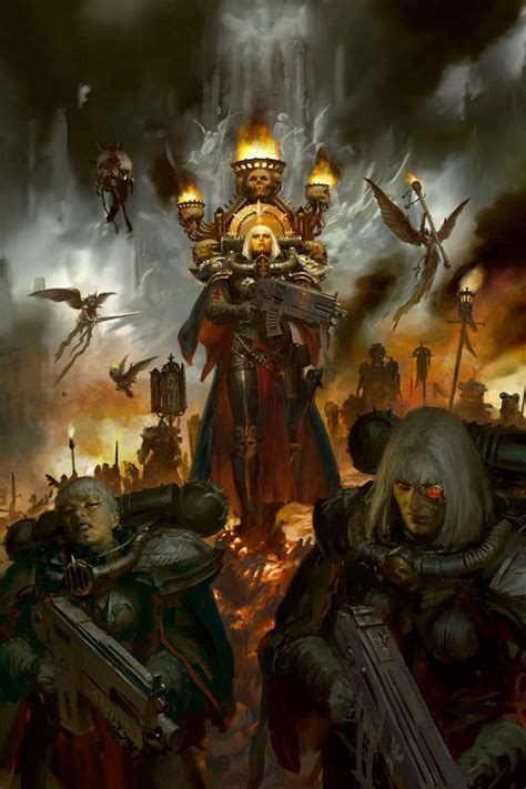 Sisters of Battle Codex cover 2019 – WARHAMMER ART