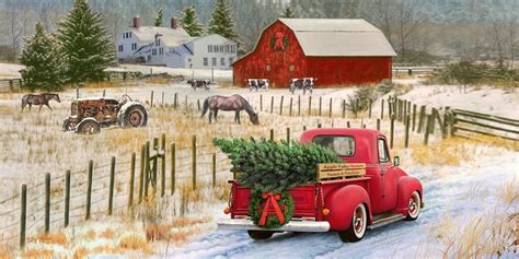 red truck christmas pictures - Chere Barrows