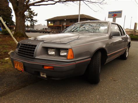 Seattle's Parked Cars: 1985 Ford Thunderbird Turbo Coupe