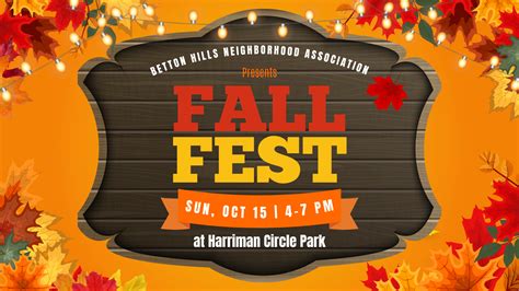 Fall Fest 2023 – Betton Hills Neighborhood Association