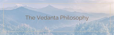 The Vedanta Philosophy – Vedanta USA in New York and New Jersey