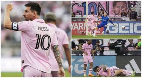 Lionel Messi shines again in first Inter Miami start with two goals, an ...