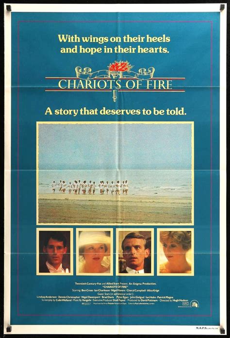 Chariots of Fire (1981) Original Australian One-Sheet Movie Poster - Original Film Art - Vintage ...