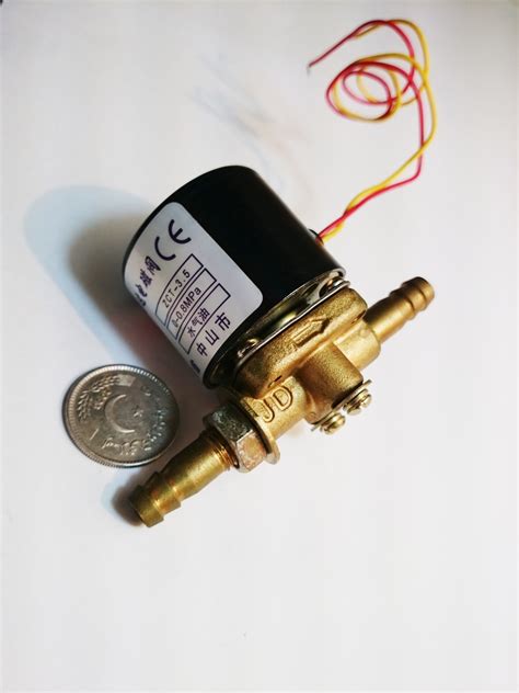 12V DC Normally closed gas solenoid valve with 2p