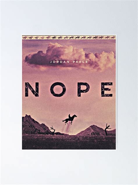 NOPE Jordan Peele Movie Poster, Nope 2022 Movie Poster | ubicaciondepersonas.cdmx.gob.mx