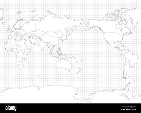 Printable Blank World Map With Latitude And Longitude