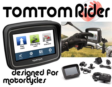 TomTom Rider Motorcycle GPS Kit - Motorcycle Product Reviews News Events TechMotorcycle Product ...