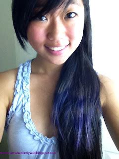 That's What Cindy Said: Dyeing Purple Coontail Streaks in my Hair!! Video Tutorial