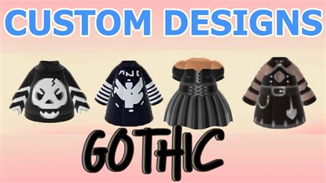 Animal Crossing Goth Custom Designs - Design Talk