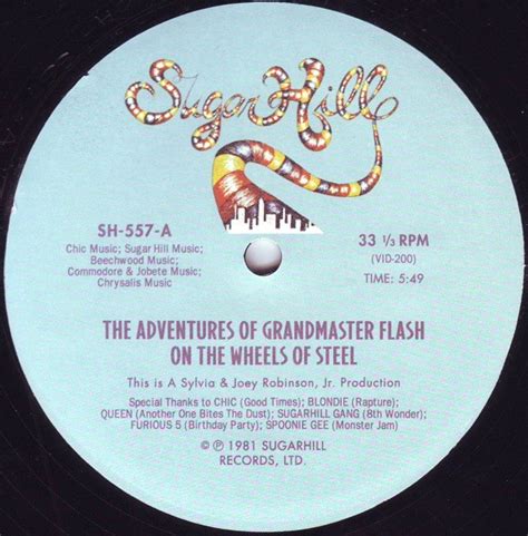 Grandmaster Flash / Grandmaster Flash And The Furious Five* - The Adventures Of Grandmaster ...