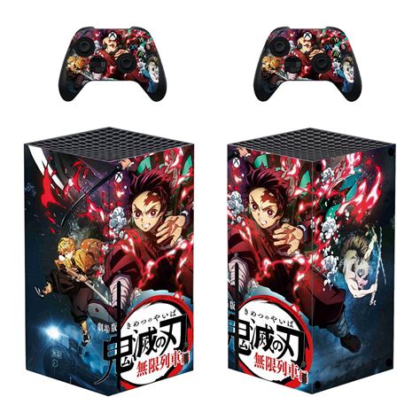 Demon Slayer Kimetsu No Yaiba Xbox Series X Skin Sticker Decal - ConsoleSkins.co