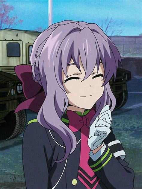 anime aesthetic gif Shinoa seraph owari hiiragi anime gifs end cute ...