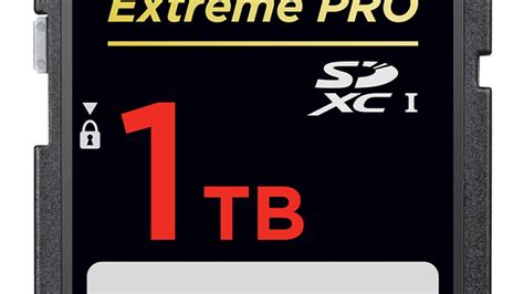 SanDisk's 1TB SD card has more storage than your laptop - The Verge