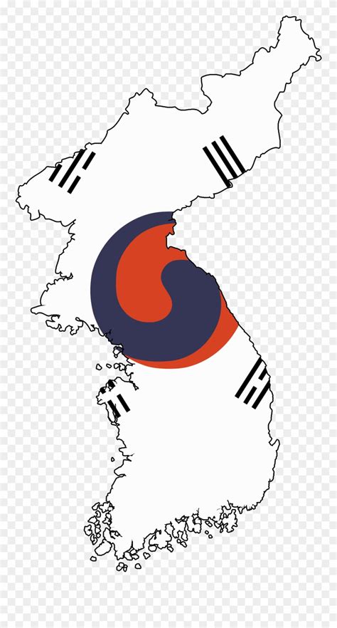 Download Flag Map Of The Korean Empire - Japan Ww2 Flag Map Clipart (#1607293) - PinClipart