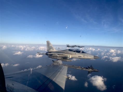 2 PAF FA-50PH planes take part in PH-US joint maritime patrol - PTV News