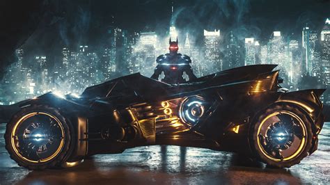 Batman Arkham Knight Batmobile Wallpaper Hd