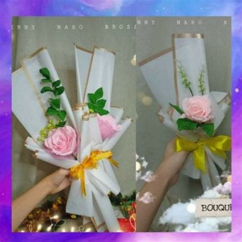 Paraluman Boquet 1| Customized Crepe Paper Flower Boquets | Shopee Philippines