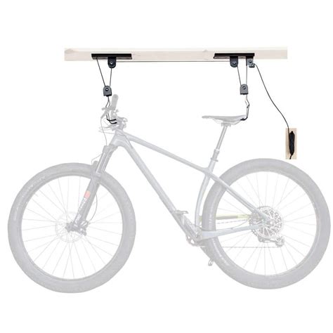 Sportsman Black 1-Bike Ceiling Mount Garage Bike Rack 805352 - The Home Depot