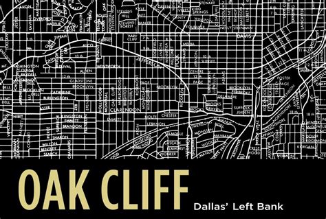 Map Of Oak Cliff Dallas