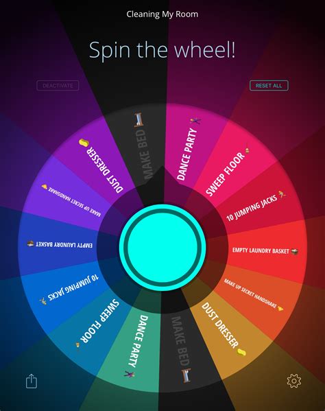 Decide Now! Random Wheel for iOS Review - Developmental Disabilities ...