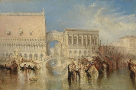 “Venice, the Bridge of Sighs” (Exhibited 1840) by Joseph Mallord ...