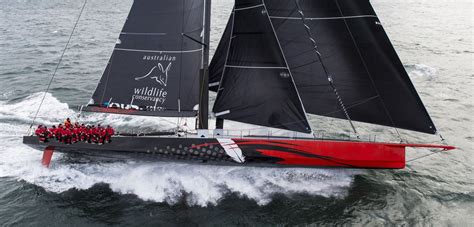 Ocean racing sailing super-yacht - COMANCHE - Hodgdon Yachts - with open transom / carbon ...