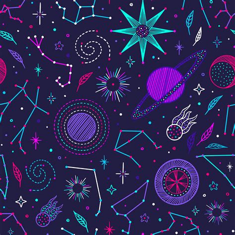 Colorful space on Behance