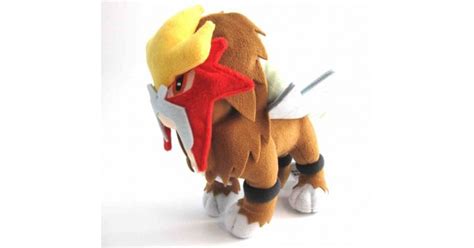 Pokemon Center 2009 Entei Large Size Plush Toy