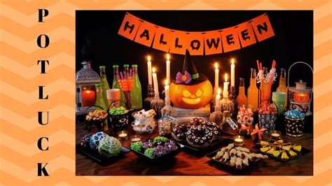 Halloween Potluck Ideas - YouTube