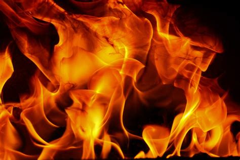 fire photo texture blaze hell burn dangerous wallpaper - TextureX