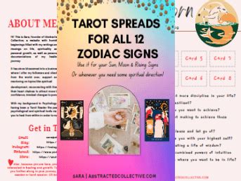 Free Download: Tarot Spreads For All 12 Zodiac Signs