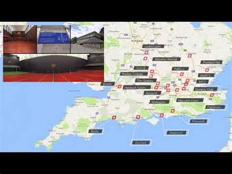 Real Tennis Courts in the UK Map - YouTube