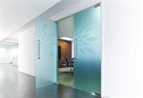 Frosted Glass Doors & Glass Door Partitions | Applied Workplace Ltd.