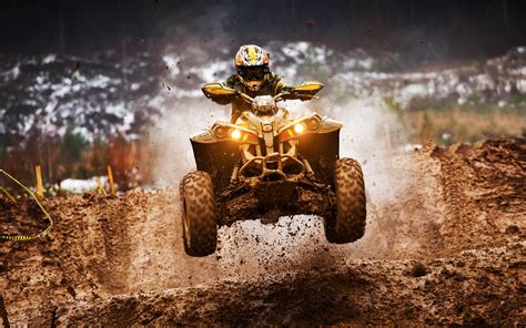 ATV motocross and mud