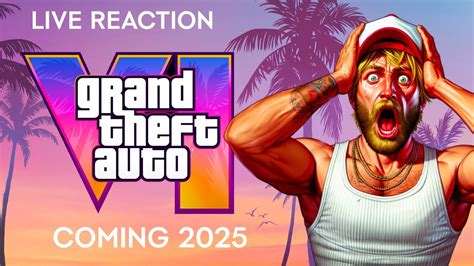 GTA VI Trailer 1 LIVE EARLY REACTION & BREAKDOWN - YouTube