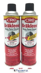 CRC Brakleen 05050 Brake Parts Cleaner/Degreaser, PowerJet Spray (2 PACK) | eBay