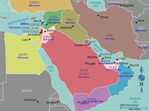 3 Maps of Religions In the Middle East Illustrate The Complexities ...