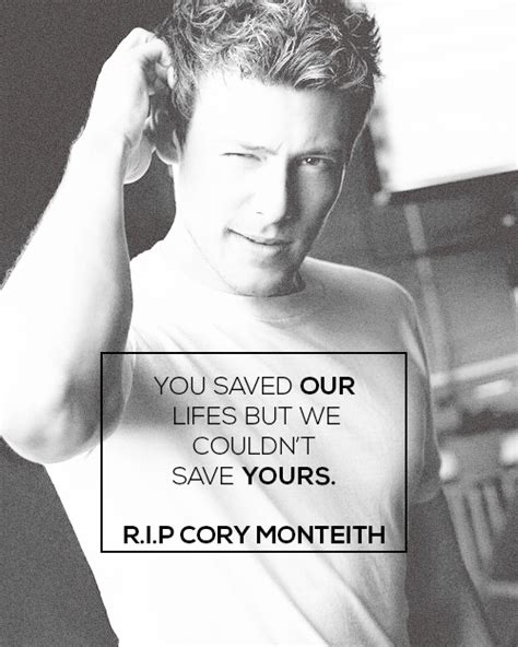 R.I.P - Cory Monteith Photo (35182198) - Fanpop