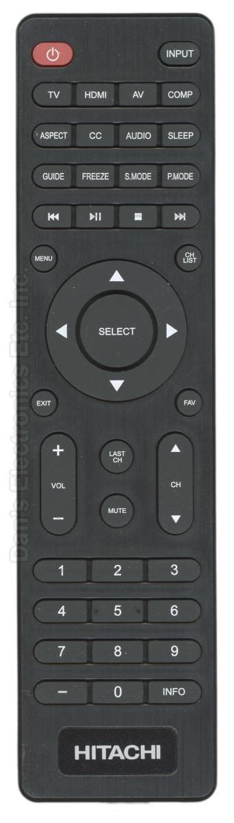 Buy Hitachi 8142025770017 TV TV Remote Control