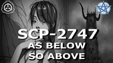 SCP-2747 | As below, so above - YouTube