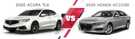 2020 Acura TLX vs. 2020 Honda Accord | West Side Acura