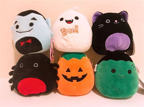 PICK ANY 2 Kellytoy 5" Squishmallow Halloween Squad Collection Plush Dolls Toy | #1953478874