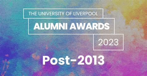 2023 Alumni Awards - Alumni magazine - University of Liverpool