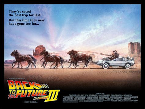 'Back To The Future Part III' Poster By Drew Struzan Available From ...