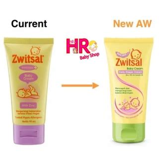 Jual ZWITSAL Baby Cream Extra Care with Zinc 50ml / Cream Ruam Popok ...