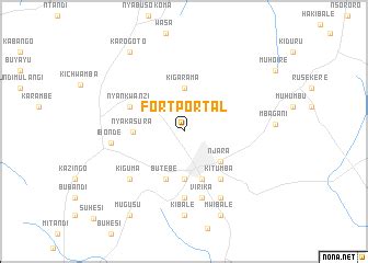 Fort Portal (Uganda) map - nona.net