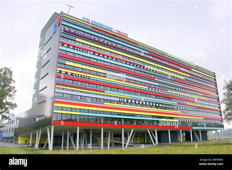 University of applied sciences (Hogeschool van Utrecht) building at the University Campus Uithof ...